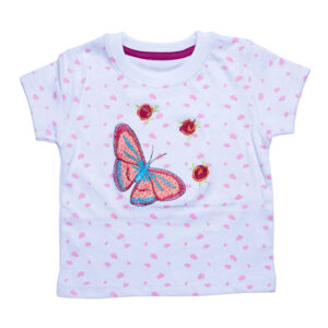 girls embroidery designs summer t shirts