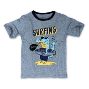 grey cotton t shirts for kids